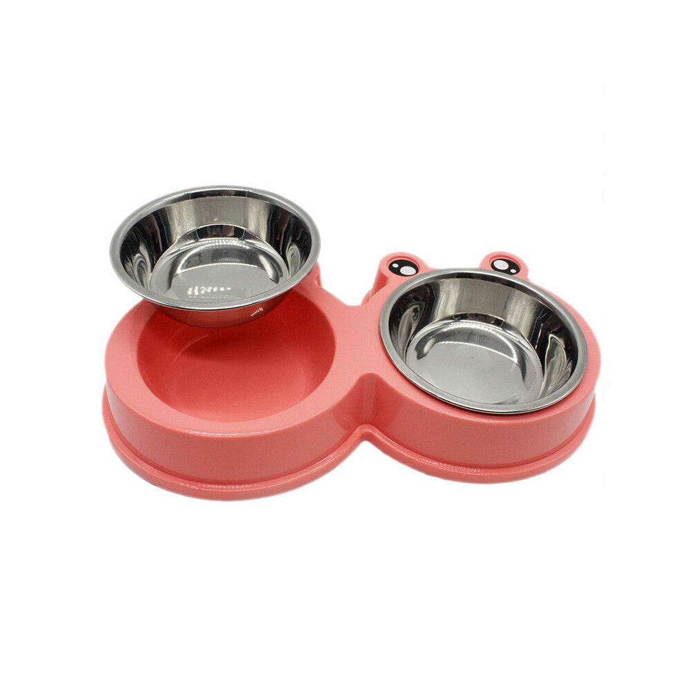 Pet Food Container with Integrated Bowl | Portable Storage and Feeding System