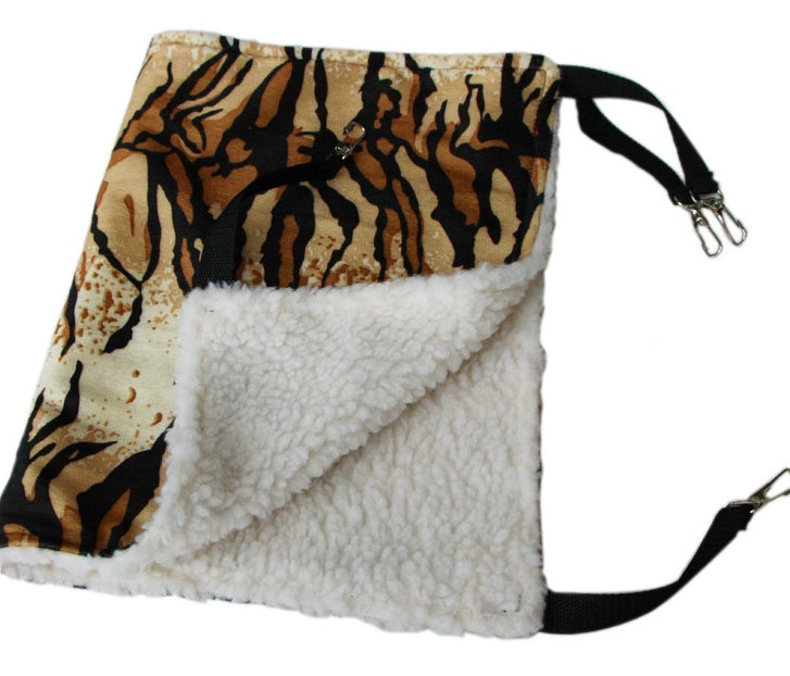 Adjustable Hanging Cat Bed Mat | 7 Colors Soft & Warm Winter Pet Cage Hammock