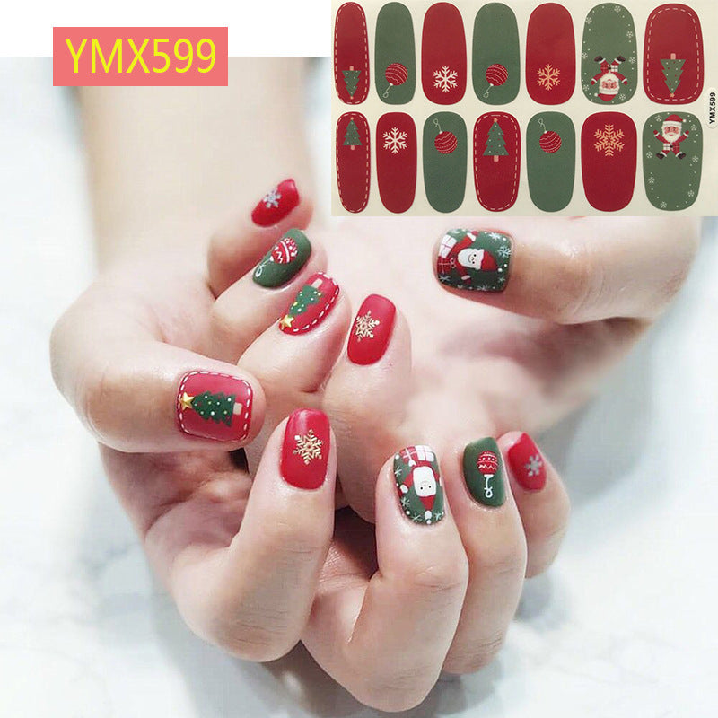 Festive Christmas Nail Stickers & Decals | Holiday Nail Art Supplies