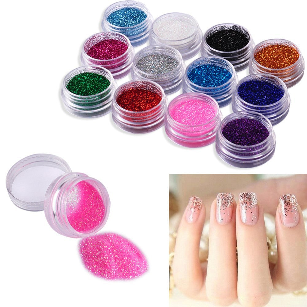 Ultimate 24 Color 3D Nail Art Decorations | Variety Set for Manicure