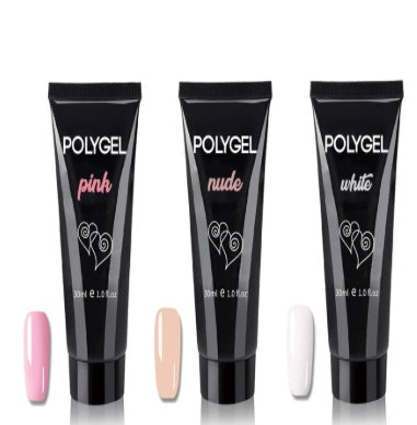 Quick & Painless Crystal Glue Nail Extension System | 100 Scaled Dual Forms