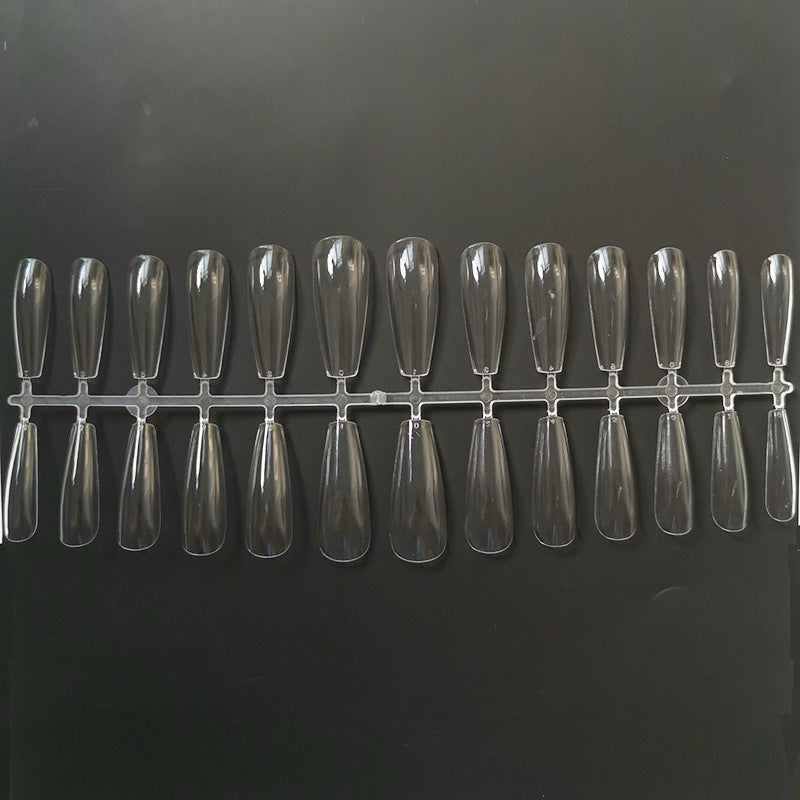 Invisible Edge Non-Trace Fake Nails | Seamless Full Coverage Nail Tips