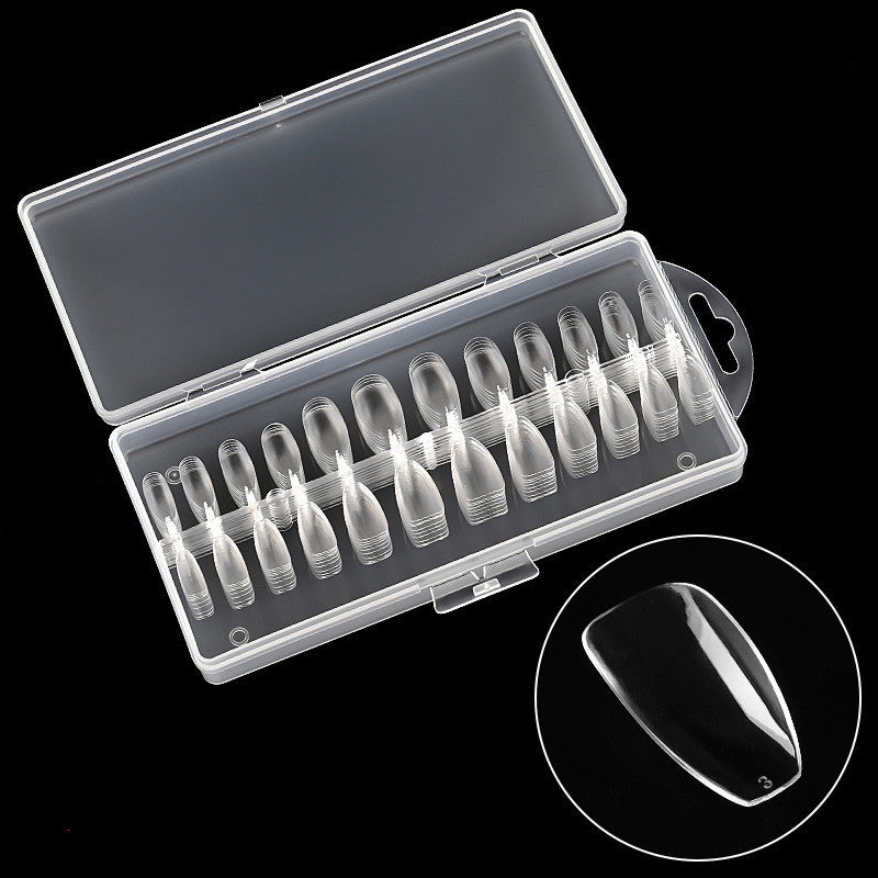 Professional Seamless French Manicure Tips | Ultra-Thin Full Cover False Nails