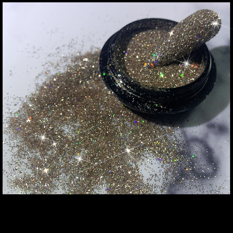 Vibrato Trend Net Celebrity Glitter Nails | Ultra-Sparkle Crystal Diamond Powder