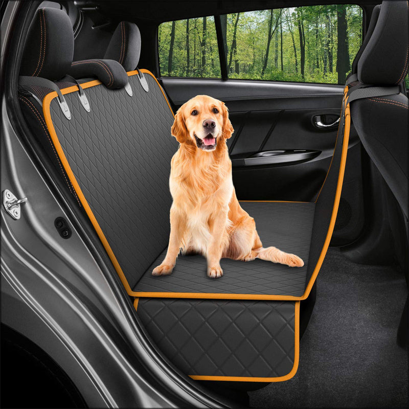 Durable Pet Isolation Car Pad | Rear Seat Cover for Dogs & Cats