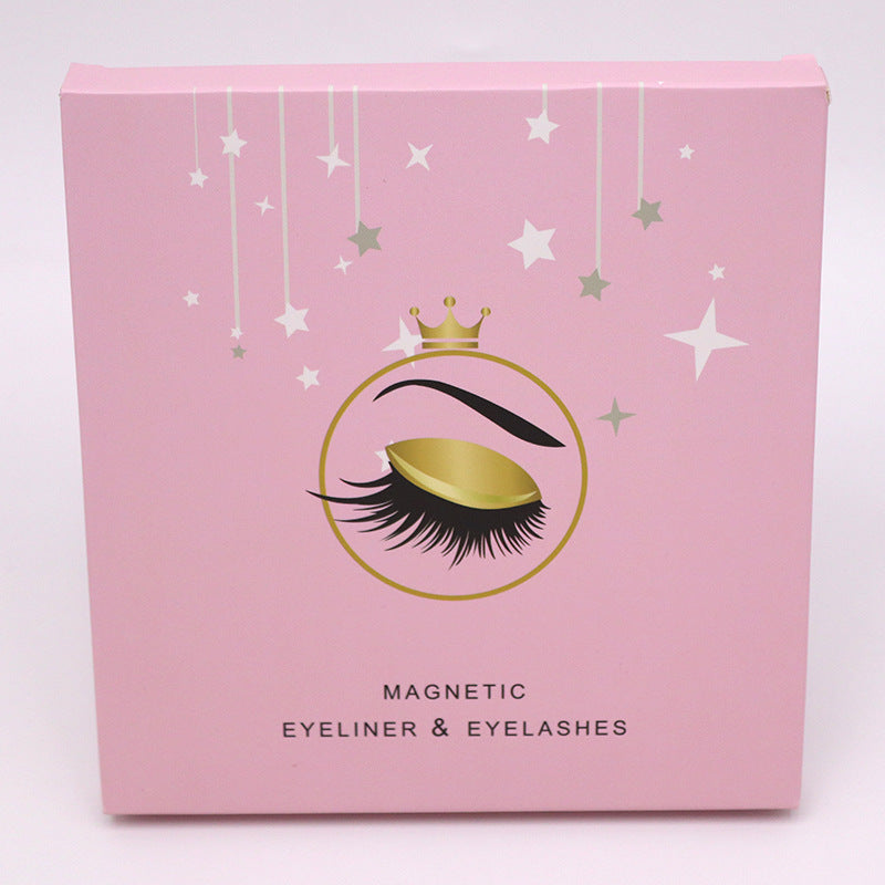 Deluxe Magnetic False Eyelashes Kit | Waterproof Liner & Reusable Mink-Effect Extensions