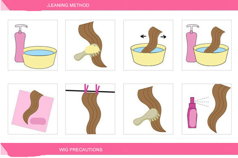 European & American Short Curly Wig | Mid-Part Black and Brown Blend Style