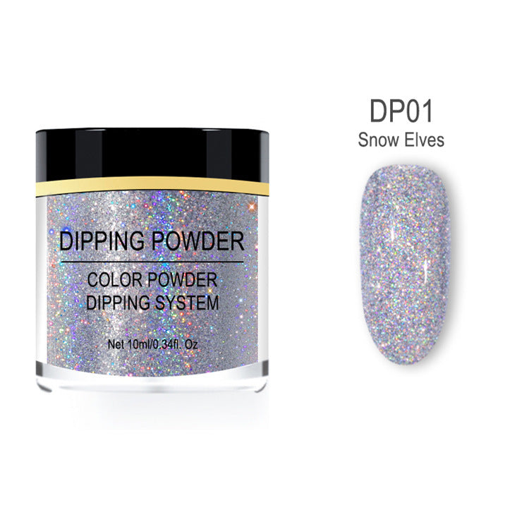 Vibrant Laser Effect Nail Art Glitter | High-Shine Holographic Pigment