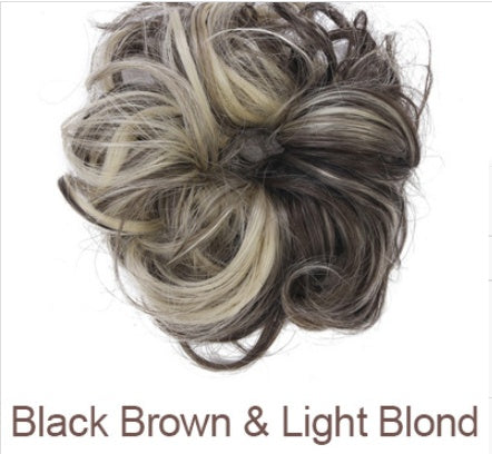 Wig Scrunchie Hair Donut | Instant Full Volume Bun Accessory