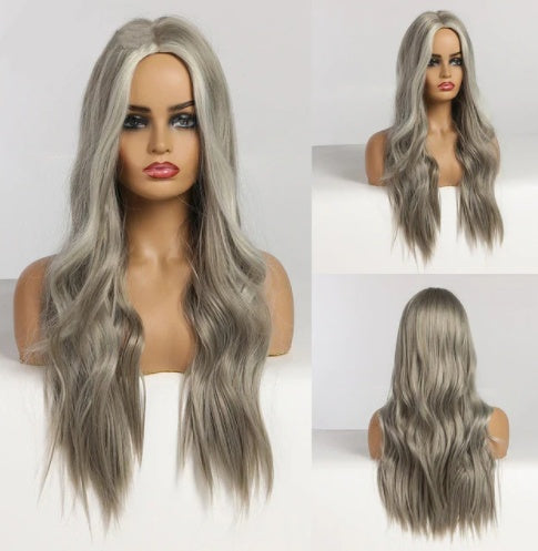 Glamorous Long Curly Full Wig | Fashionable European & American Style