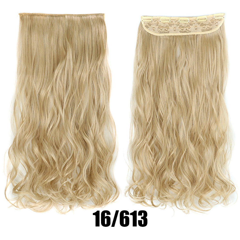 Seamless & Fluffy Wavy Hair Extensions | Big Volume Long Curly Clip-Ins