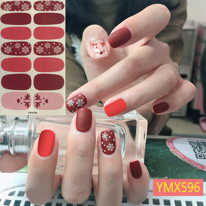 Festive Christmas Nail Stickers & Decals | Holiday Nail Art Supplies