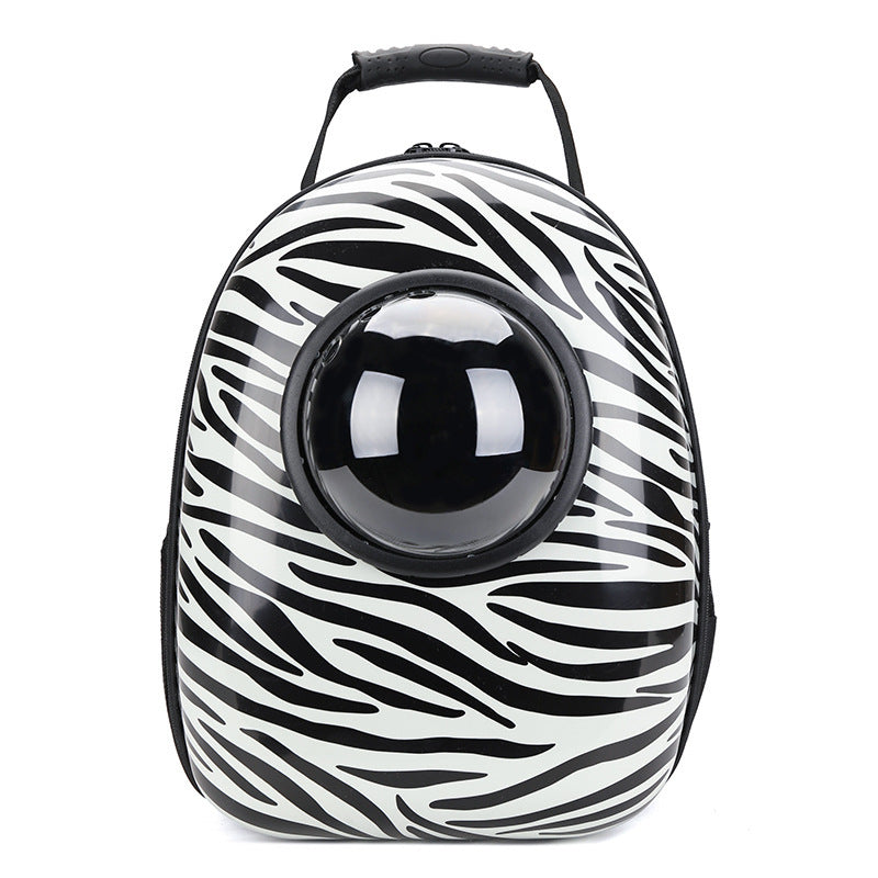 Breathable Pet Backpack | Space Capsule Design for Outdoor Travel