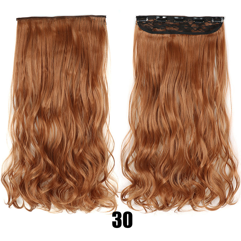 Seamless & Fluffy Wavy Hair Extensions | Big Volume Long Curly Clip-Ins