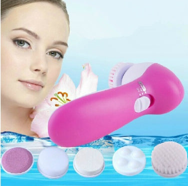 Electric Facial Cleansing Brush Kit | Multifunctional Skin Care Massager