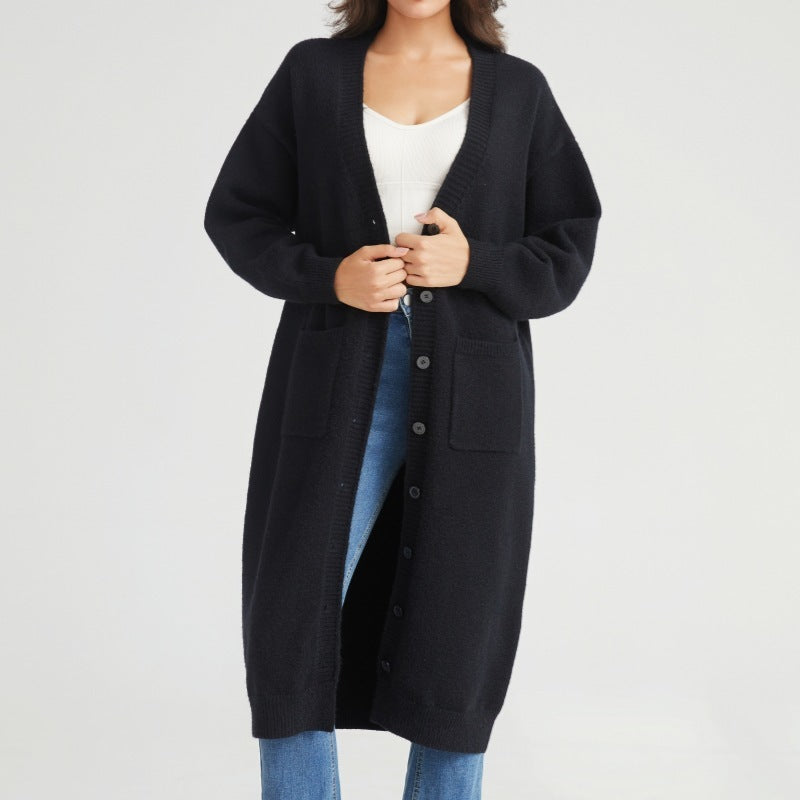 Women's Loose Mid-Length Sweater