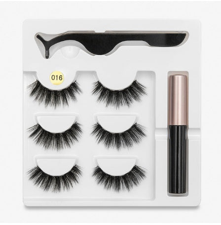 Glamorous Magnetic False Lashes | New Fashion Reusable No-Glue Eyelash Pair