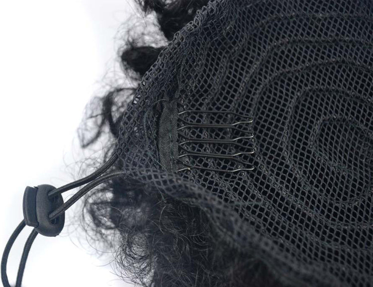 Flower Bud Bun Hairpiece Wig | Exaggerated Messy High Bun Style