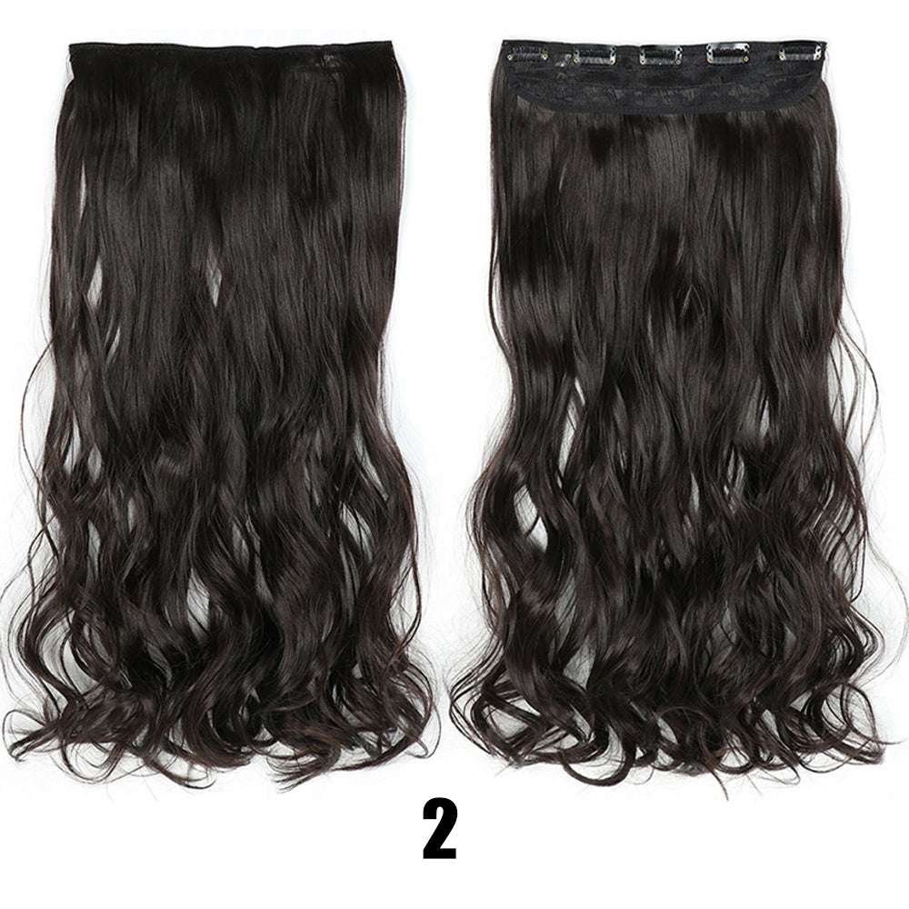 Seamless & Fluffy Wavy Hair Extensions | Big Volume Long Curly Clip-Ins