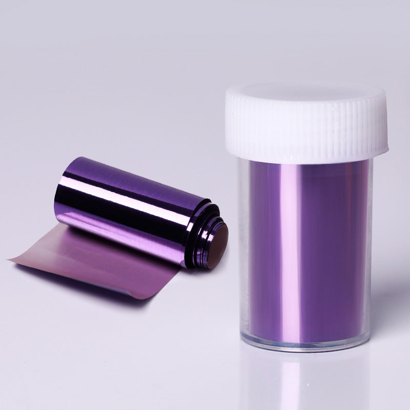 Rose Gold Nail Art Transfer Stickers | Nail Star Foil Decals