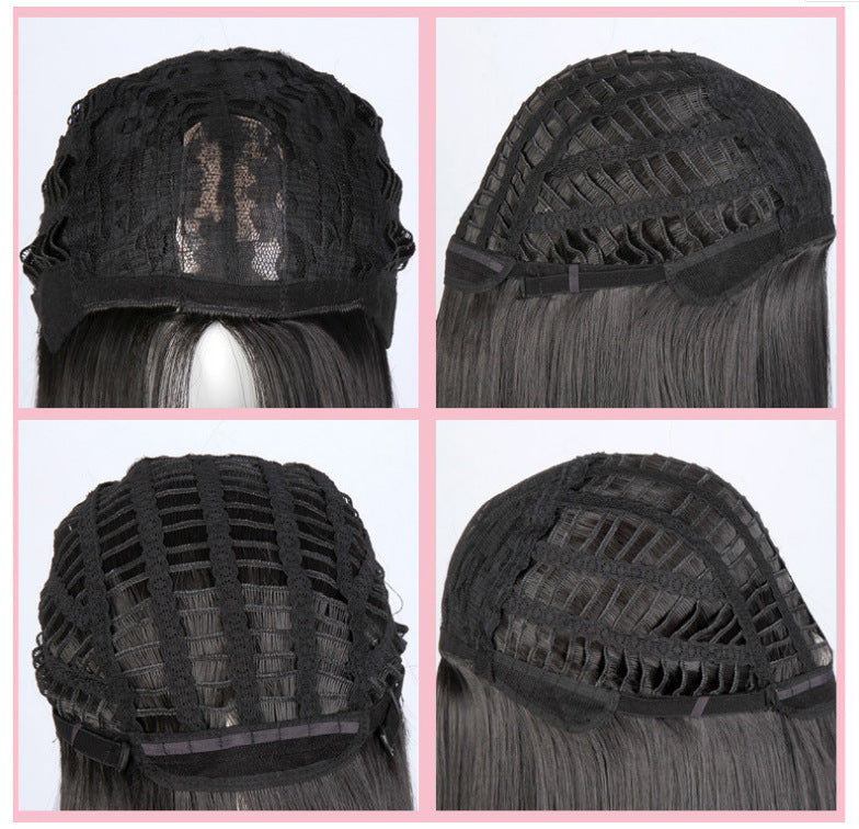 Fashion Women's Long Straight Ombré Wig | Full Head Gradient Color Style