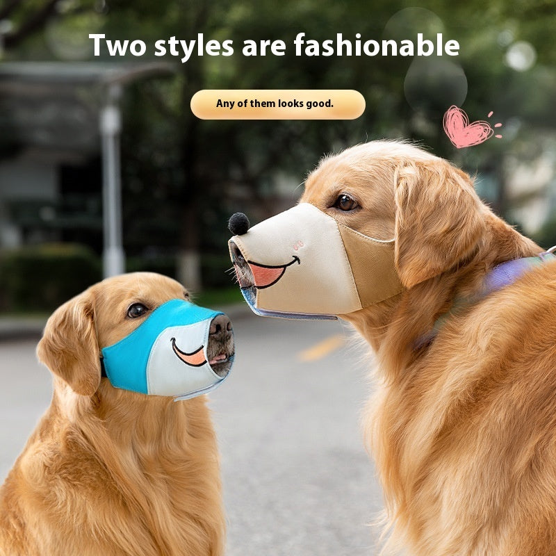 Durable Dog Muzzle Anti-Bite Product | Secure & Comfortable Mouth Cover