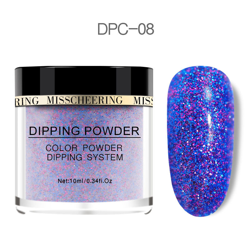 Vibrant Laser Effect Nail Art Glitter | High-Shine Holographic Pigment