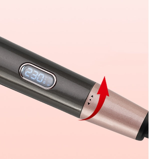 Professional 2-in-1 Hair Straightener & Crimper | Dry/Wet Hair Styling Comb