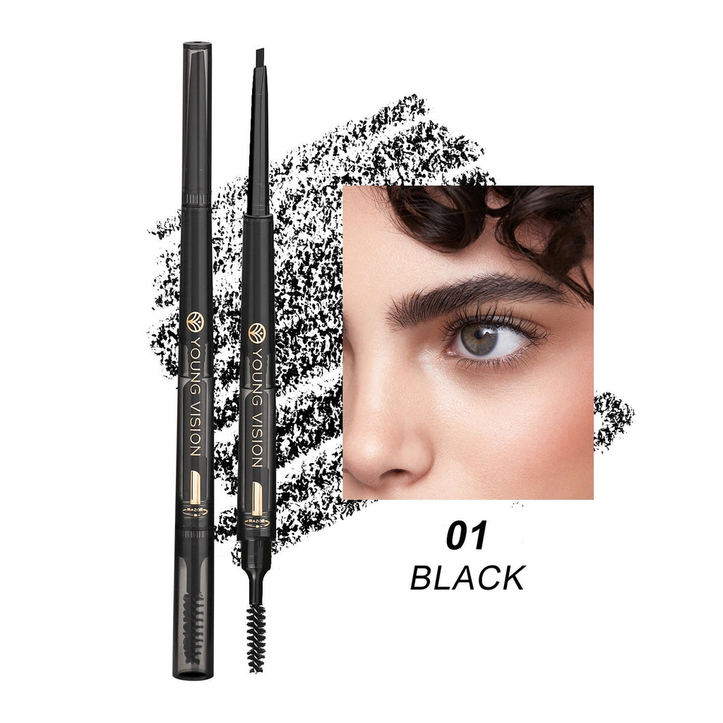 Multifunctional 3-in-1 Waterproof Eyebrow Pen | Smear-Proof Brow Pencil