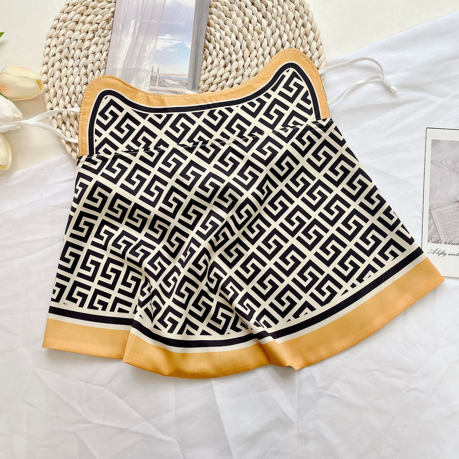 Women's Printed Breathable Summer Sunscreen Face Mask