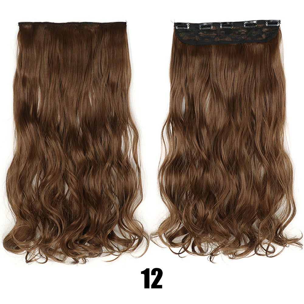 Seamless & Fluffy Wavy Hair Extensions | Big Volume Long Curly Clip-Ins