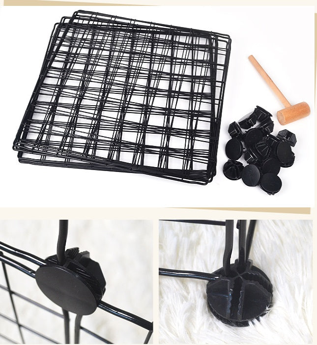 Heavy-Duty Dog & Pet Safety Barrier Fence | Expandable & Secure Enclosure