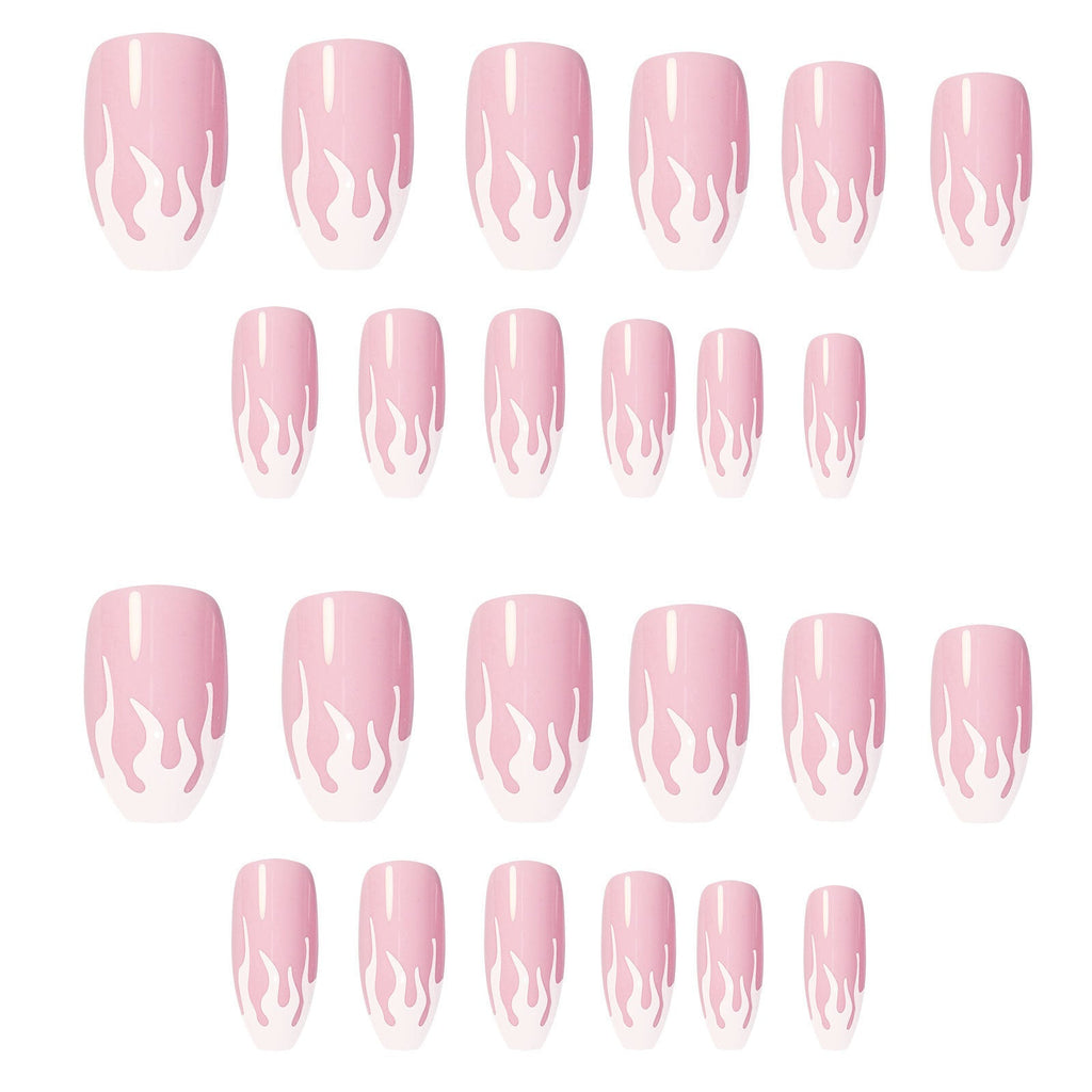 Waterproof & Detachable Press-On Nail Patches | Full Cover Wearable Fake Tips