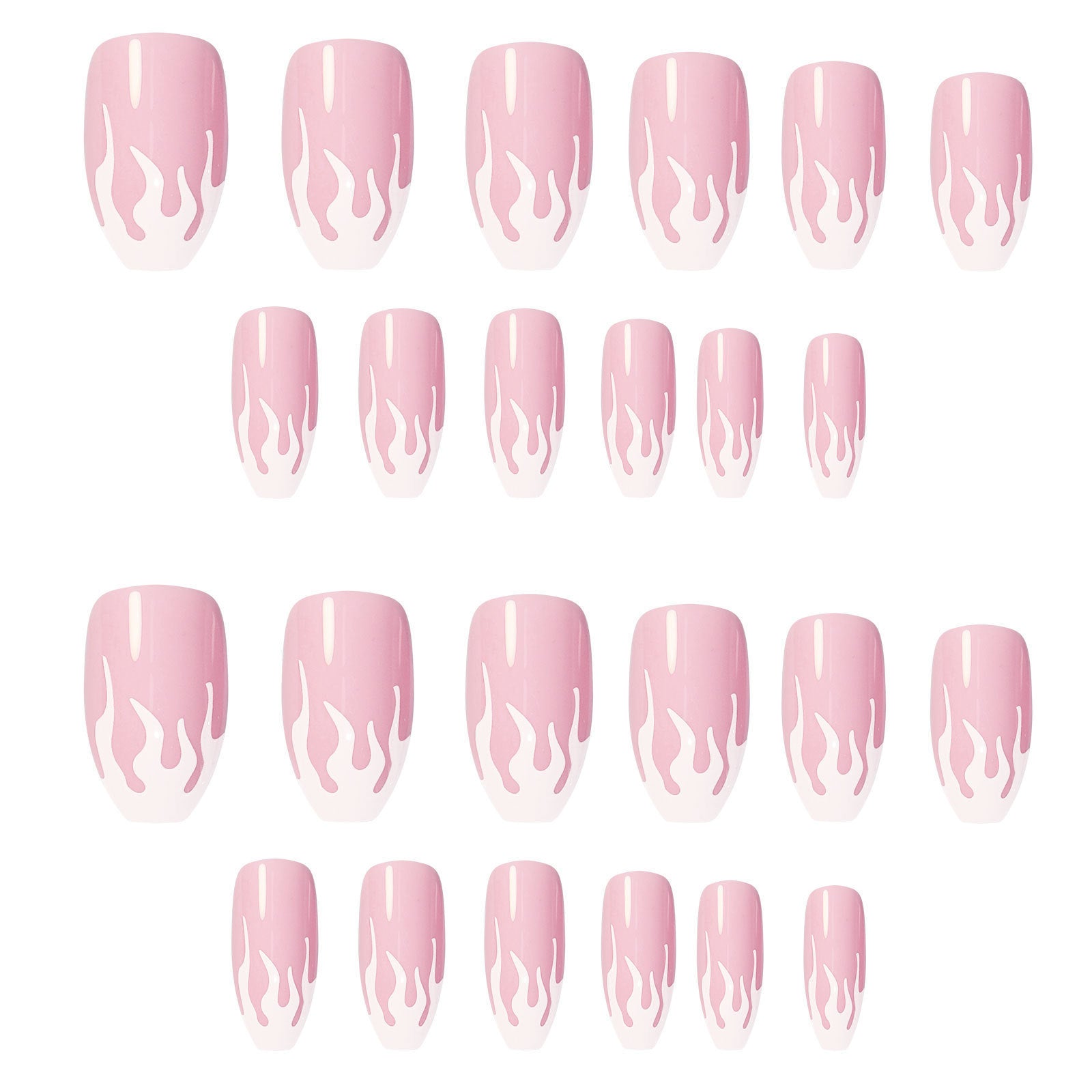 Waterproof & Detachable Press-On Nail Patches | Full Cover Wearable Fake Tips