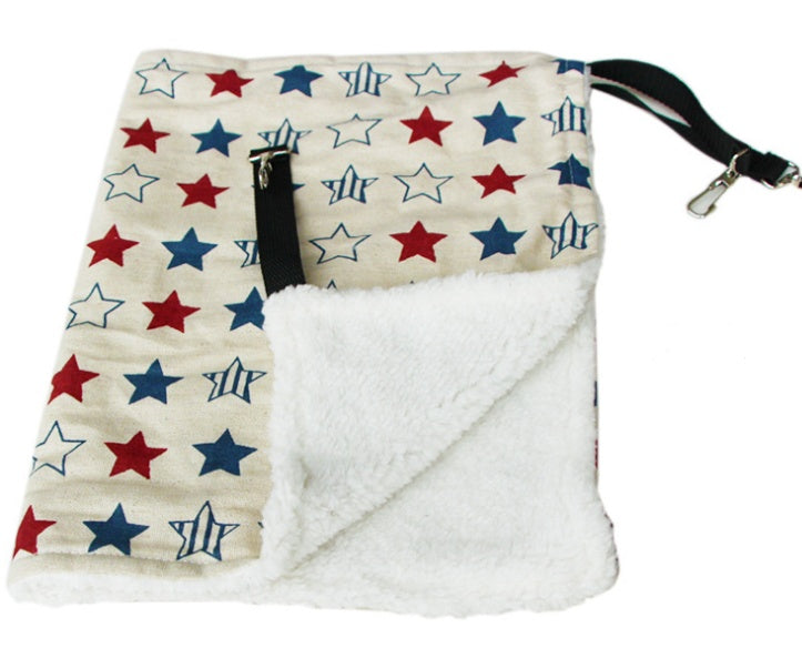 Adjustable Hanging Cat Bed Mat | 7 Colors Soft & Warm Winter Pet Cage Hammock