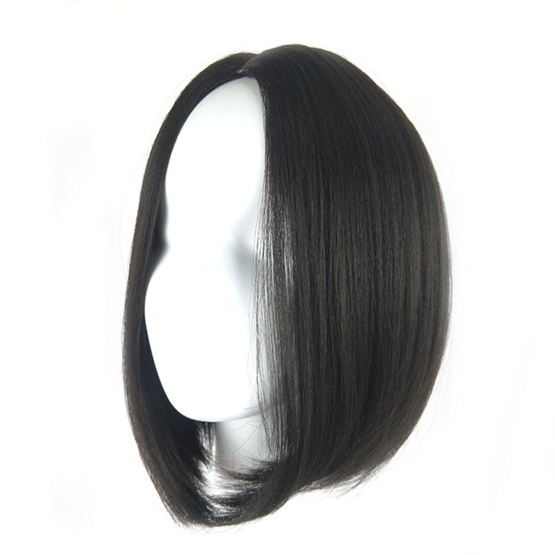 Brazilian Remy Human Hair Bob Wig | Short Straight Black Full Wig for Women