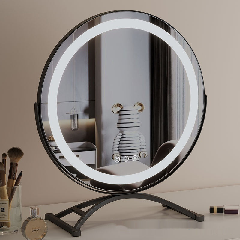 Modern Rotating Home Vanity Mirror | Desktop Dressing Table Swivel Design