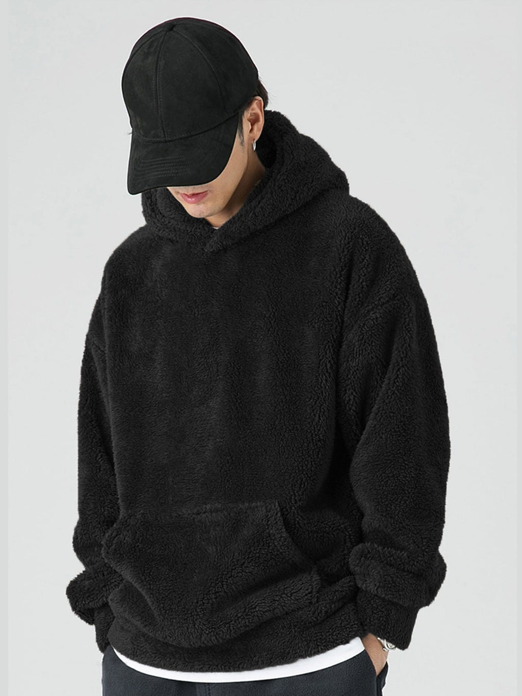Men's Loose Fit Hooded Sweater | Autumn/Winter Fashion Brand Pullover