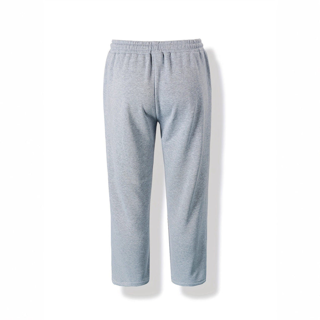Figure Flattering Drooping Straight Leg Sweatpants
