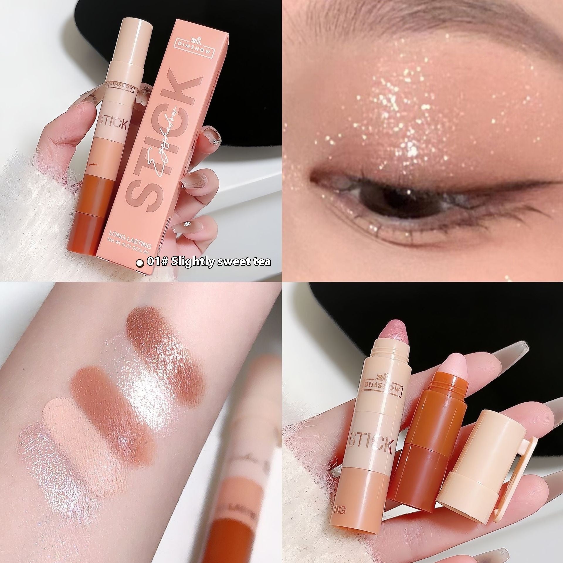 Multi-Section Eyeliner & Highlight Stick | Effortless Liner for Natural Look