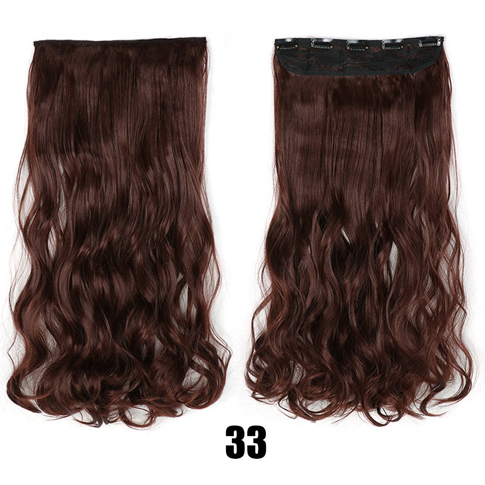 Seamless & Fluffy Wavy Hair Extensions | Big Volume Long Curly Clip-Ins