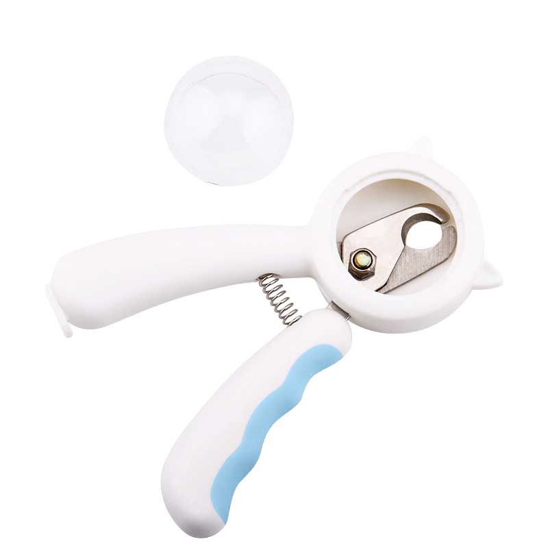 Professional Splash-Guard Pet Nail Scissors | Safe Claw Trimmer for Dogs & Cats