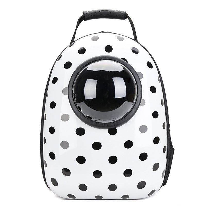 Breathable Pet Backpack | Space Capsule Design for Outdoor Travel
