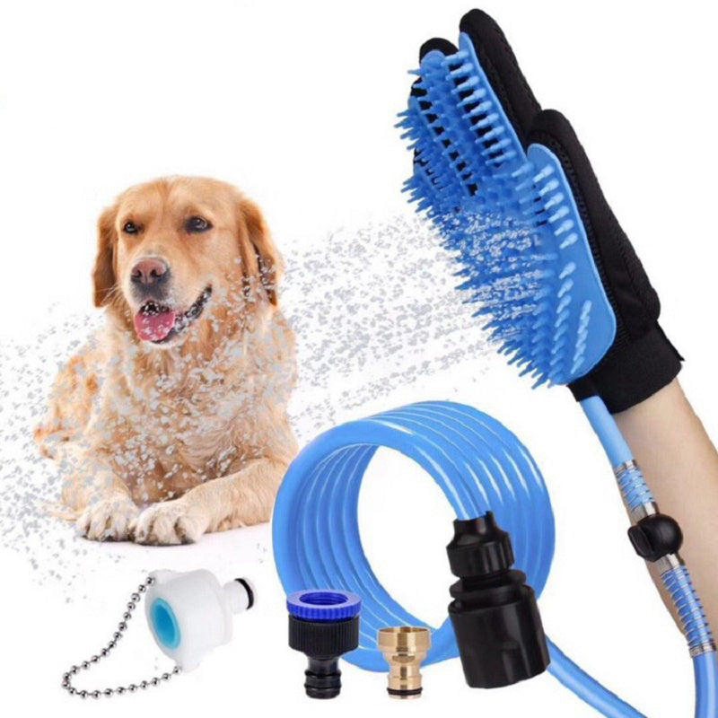 Handheld Pet Shower Head Sprayer | Dog & Cat Bathing Tool with Adjustable Flow