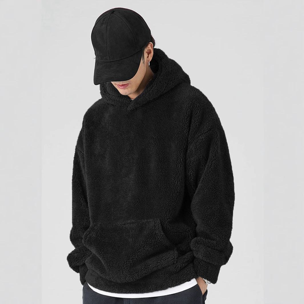 Men's Loose Fit Hooded Sweater | Autumn/Winter Fashion Brand Pullover