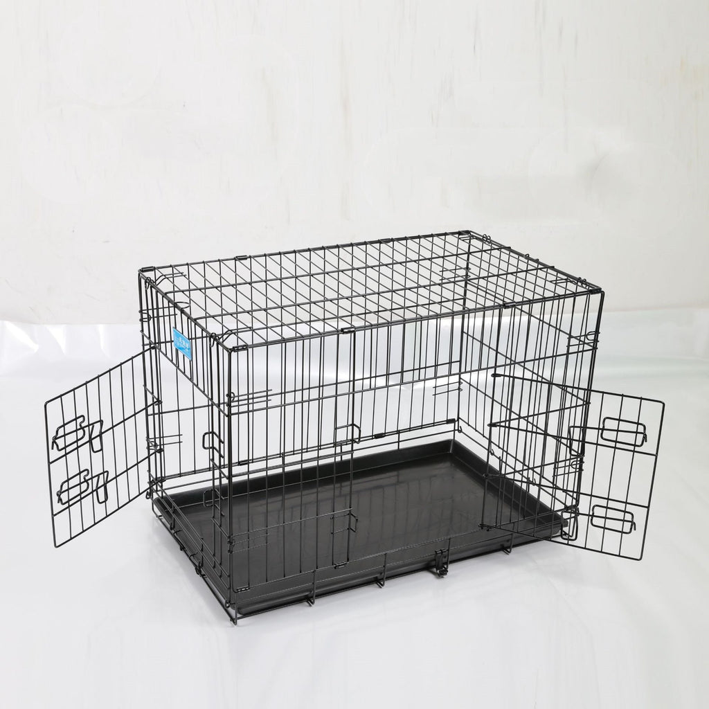 Durable Cat & Labrador Folding Cage | Portable Wire Pet Crate for Large Animals