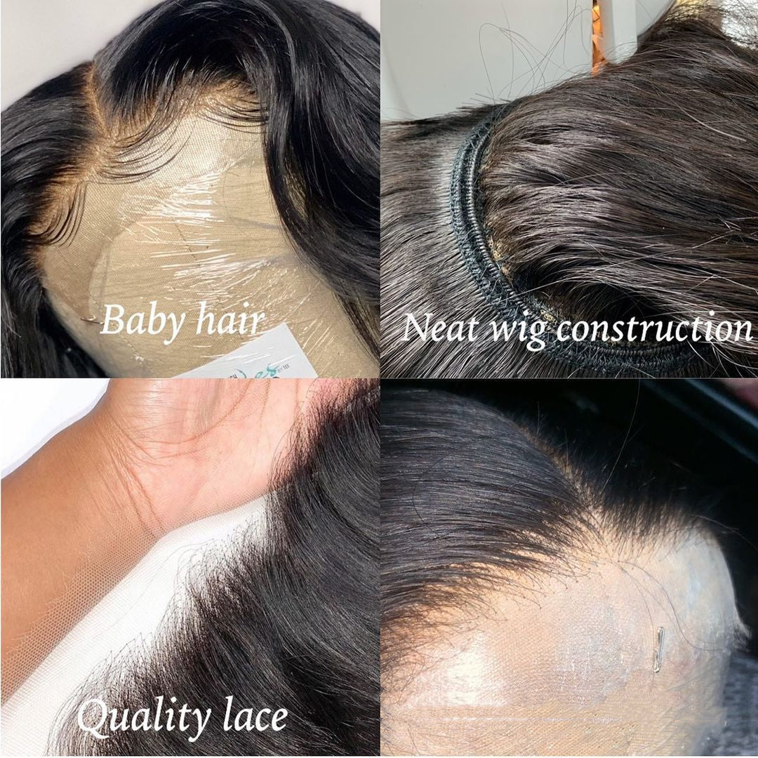 Voluminous Body Wave Human Hair Wig | Full Lace Frontal Hairstyle