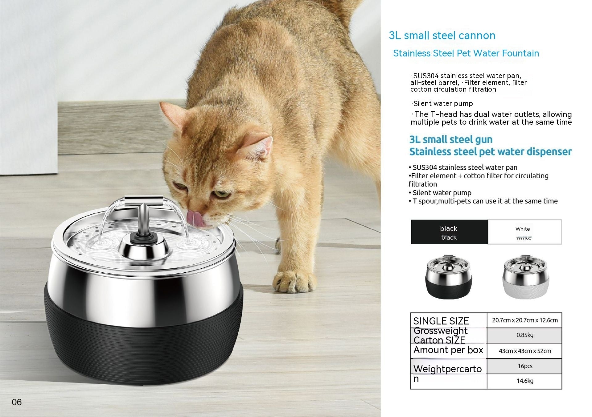 Innovative Cat Water Dispenser | Lock and Load Spray Pet Drinking Product