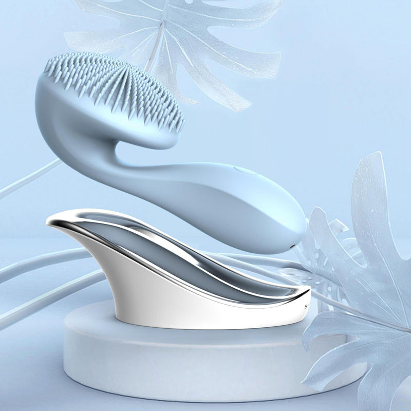 Electric Facial Cleansing Brush | Sonic Face Washer for Deep Pore Cleaning
