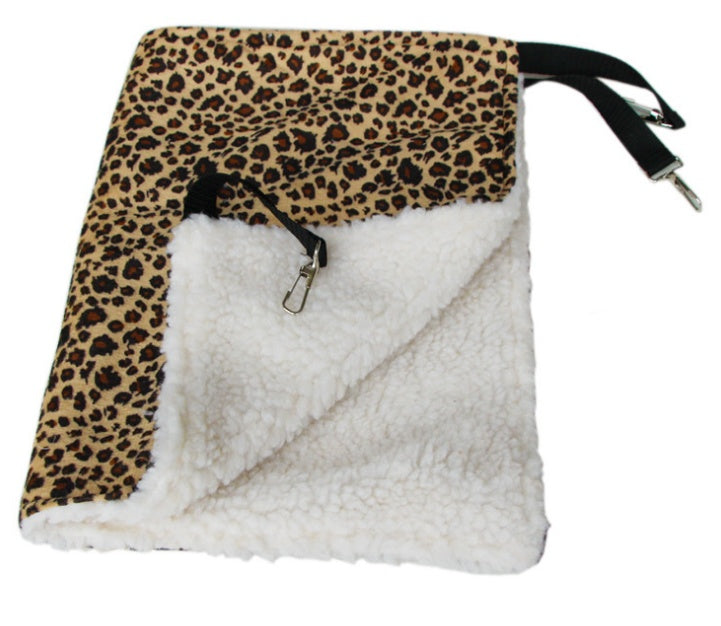 Adjustable Hanging Cat Bed Mat | 7 Colors Soft & Warm Winter Pet Cage Hammock